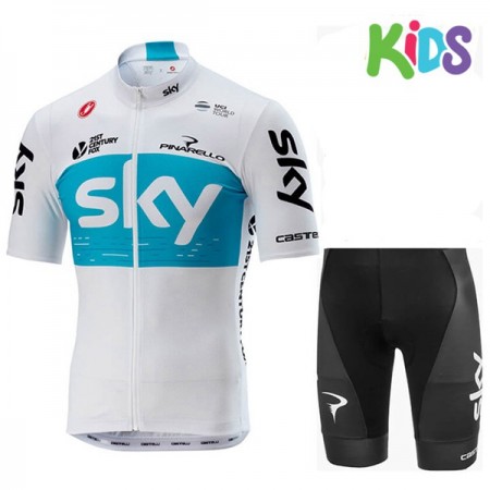 Tenue Cycliste et Cuissard Enfant 2018 Team Sky N001